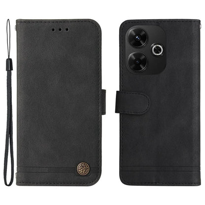 For Xiaomi Redmi 13 5G / 13 4G / Redmi Note 13R 5G / Poco M6 4G Leather Phone Case Wallet