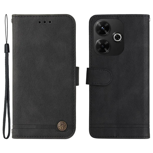 For Xiaomi Redmi 13 5G / 13 4G / Redmi Note 13R 5G / Poco M6 4G Leather Phone Case Wallet