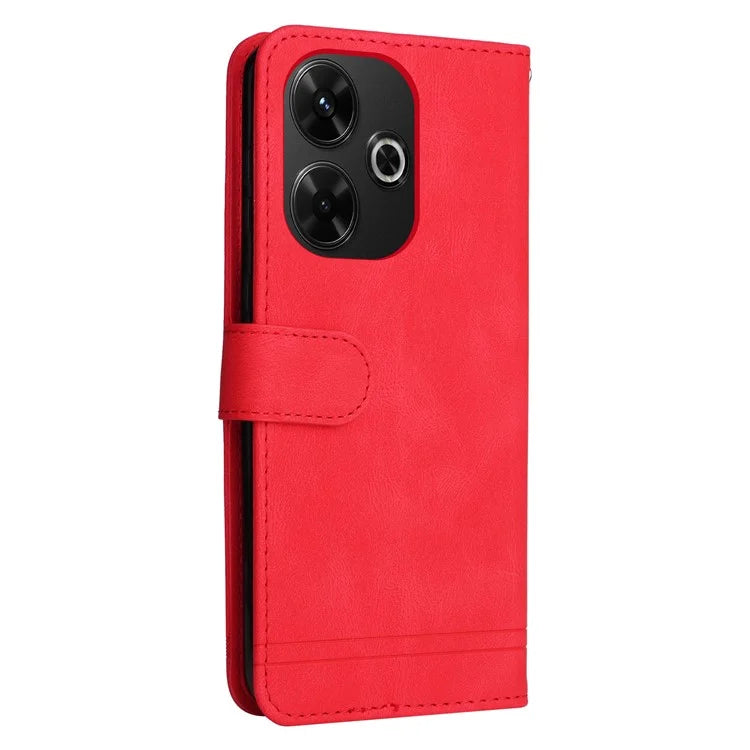 For Xiaomi Redmi 13 5G / 13 4G / Redmi Note 13R 5G / Poco M6 4G Leather Phone Case Wallet