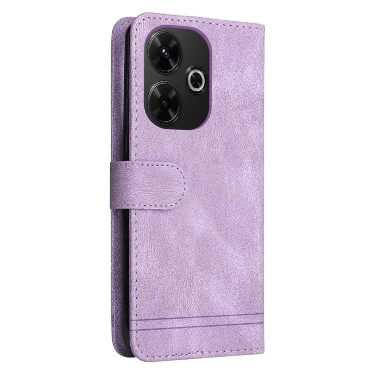 For Xiaomi Redmi 13 5G / 13 4G / Redmi Note 13R 5G / Poco M6 4G Leather Phone Case Wallet