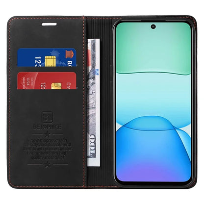 BETOPNICE 003 For Xiaomi Redmi 13 5G / 13 4G / Redmi Note 13R 5G / Poco M6 4G Case Leather Phone Cover