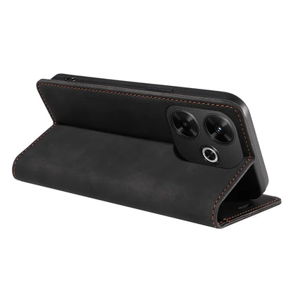 BETOPNICE 003 For Xiaomi Redmi 13 5G / 13 4G / Redmi Note 13R 5G / Poco M6 4G Case Leather Phone Cover