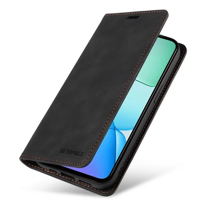 BETOPNICE 003 For Xiaomi Redmi 13 5G / 13 4G / Redmi Note 13R 5G / Poco M6 4G Case Leather Phone Cover