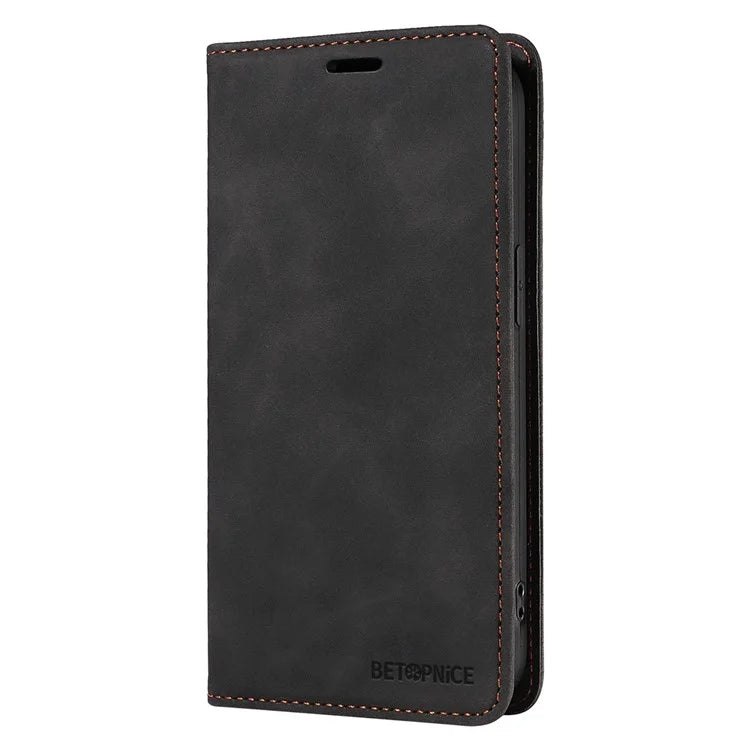 BETOPNICE 003 For Xiaomi Redmi 13 5G / 13 4G / Redmi Note 13R 5G / Poco M6 4G Case Leather Phone Cover