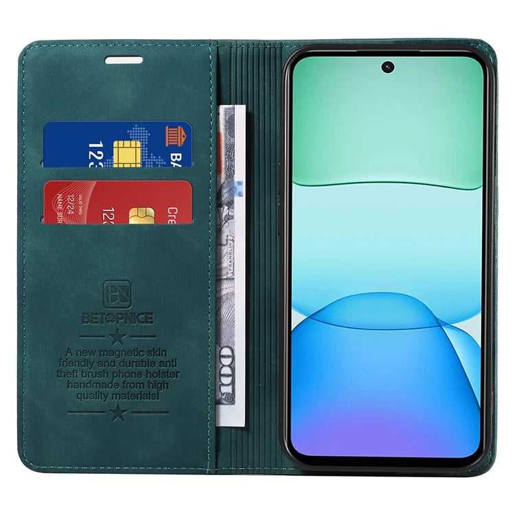 BETOPNICE 003 For Xiaomi Redmi 13 5G / 13 4G / Redmi Note 13R 5G / Poco M6 4G Case Leather Phone Cover