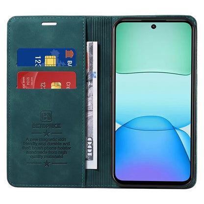 BETOPNICE 003 For Xiaomi Redmi 13 5G / 13 4G / Redmi Note 13R 5G / Poco M6 4G Case Leather Phone Cover