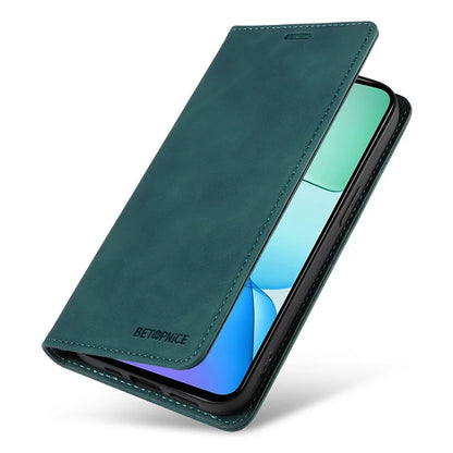 BETOPNICE 003 For Xiaomi Redmi 13 5G / 13 4G / Redmi Note 13R 5G / Poco M6 4G Case Leather Phone Cover