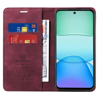 BETOPNICE 003 For Xiaomi Redmi 13 5G / 13 4G / Redmi Note 13R 5G / Poco M6 4G Case Leather Phone Cover