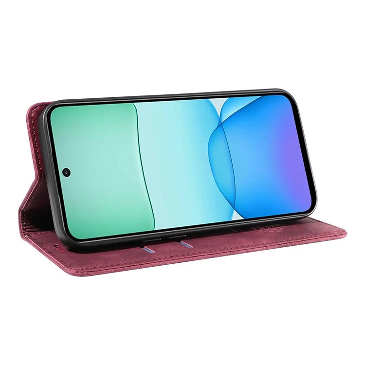BETOPNICE 003 For Xiaomi Redmi 13 5G / 13 4G / Redmi Note 13R 5G / Poco M6 4G Case Leather Phone Cover
