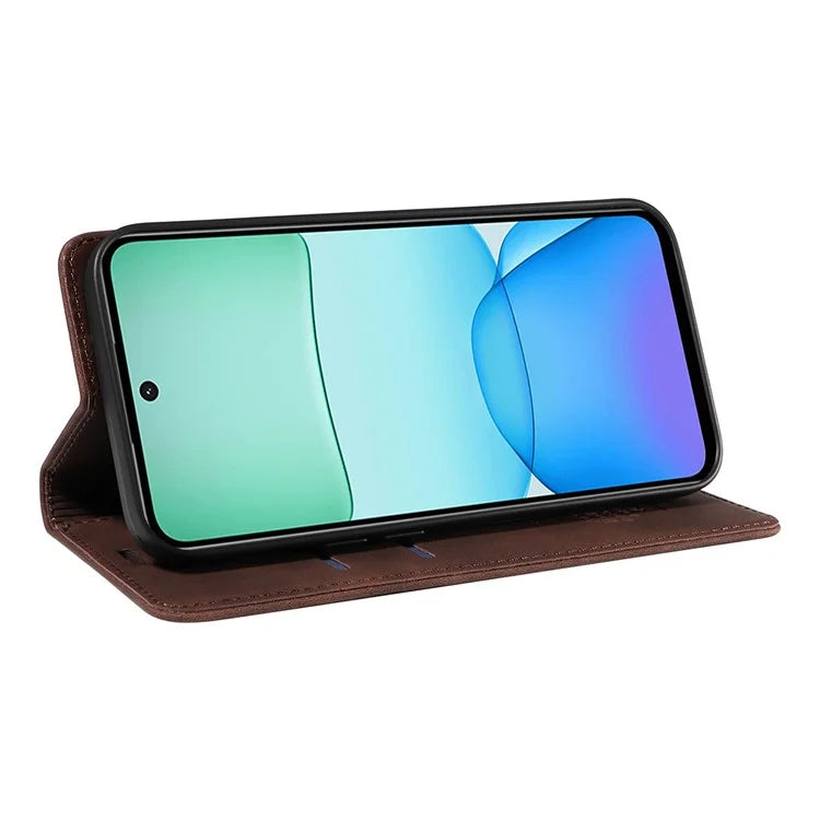 BETOPNICE 003 For Xiaomi Redmi 13 5G / 13 4G / Redmi Note 13R 5G / Poco M6 4G Case Leather Phone Cover