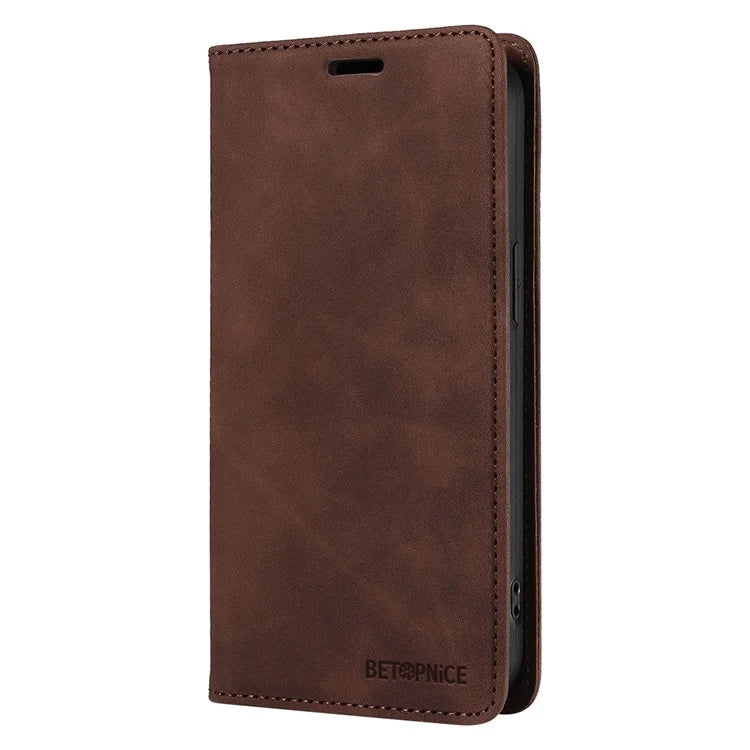 BETOPNICE 003 For Xiaomi Redmi 13 5G / 13 4G / Redmi Note 13R 5G / Poco M6 4G Case Leather Phone Cover