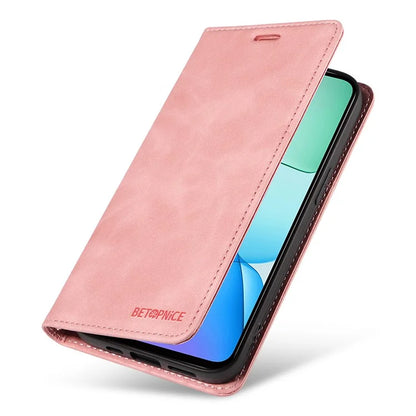 BETOPNICE 003 For Xiaomi Redmi 13 5G / 13 4G / Redmi Note 13R 5G / Poco M6 4G Case Leather Phone Cover