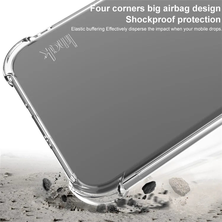 IMAK For iPhone 16 Pro Max Case TPU Airbag Corners Anti-Fall Phone Cover