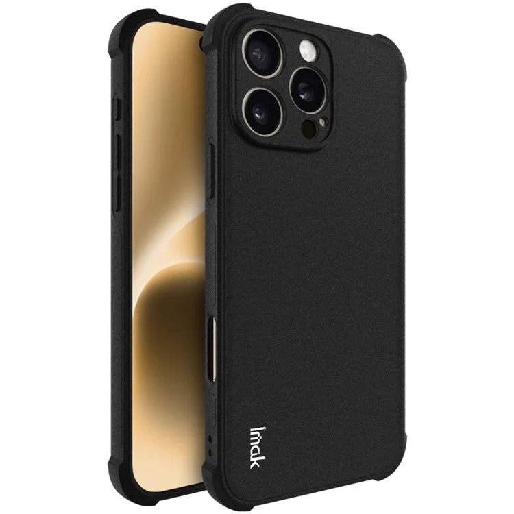 IMAK For iPhone 16 Pro Max Case TPU Airbag Corners Anti-Fall Phone Cover