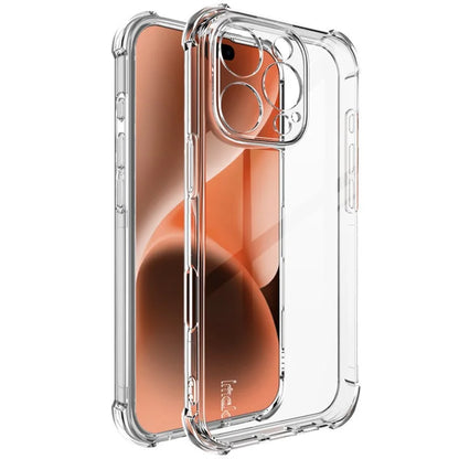 IMAK For iPhone 16 Pro TPU Case Four Corners Anti Drop Cell Phone Cover