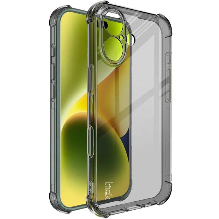 IMAK For iPhone 16 Case Soft TPU Corner Airbag Protective Phone Cover