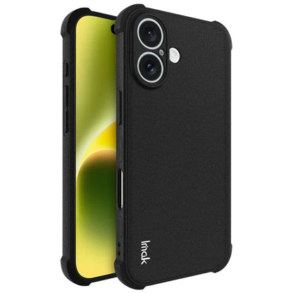 IMAK For iPhone 16 Case Soft TPU Corner Airbag Protective Phone Cover