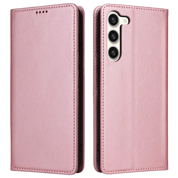 For Samsung Galaxy S23+ Case RFID Blocking Leather Wallet Flip Phone Cover