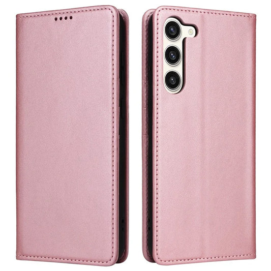 For Samsung Galaxy S23+ Case RFID Blocking Leather Wallet Flip Phone Cover