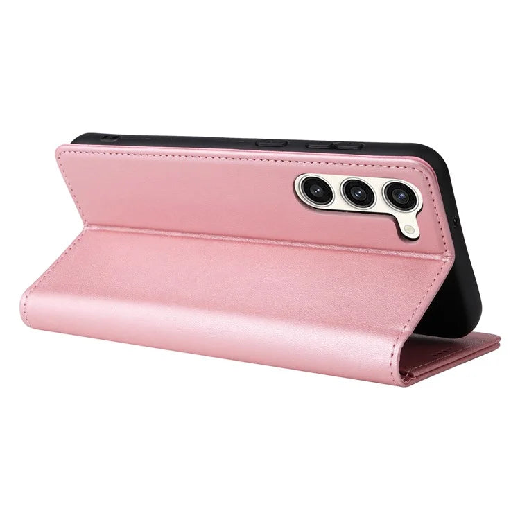 For Samsung Galaxy S23+ Case RFID Blocking Leather Wallet Flip Phone Cover
