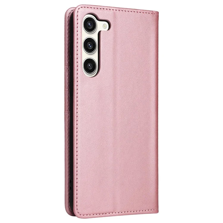 For Samsung Galaxy S23+ Case RFID Blocking Leather Wallet Flip Phone Cover