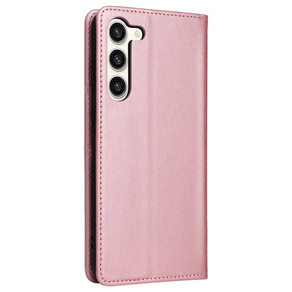 For Samsung Galaxy S23+ Case RFID Blocking Leather Wallet Flip Phone Cover