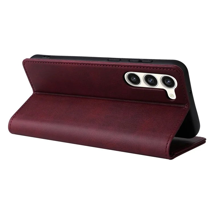 For Samsung Galaxy S23+ Case RFID Blocking Leather Wallet Flip Phone Cover