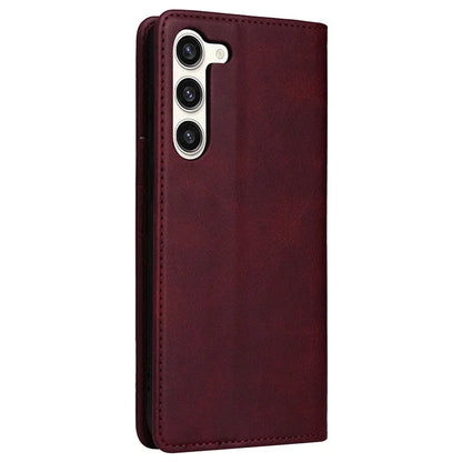 For Samsung Galaxy S23+ Case RFID Blocking Leather Wallet Flip Phone Cover