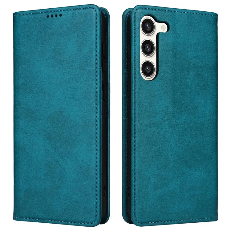 For Samsung Galaxy S23+ Case RFID Blocking Leather Wallet Flip Phone Cover