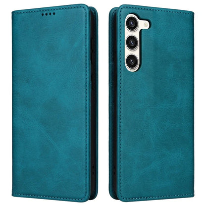 For Samsung Galaxy S23+ Case RFID Blocking Leather Wallet Flip Phone Cover