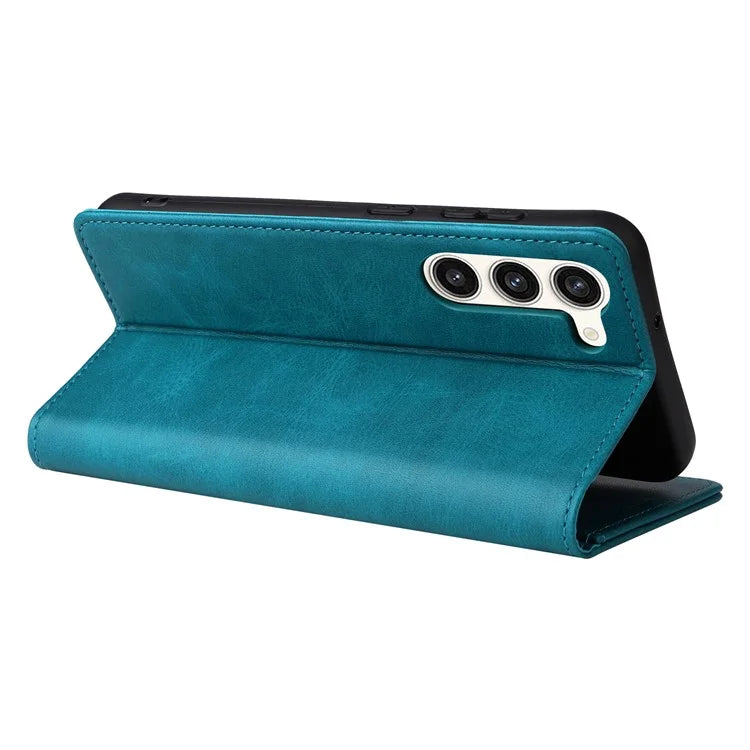 For Samsung Galaxy S23+ Case RFID Blocking Leather Wallet Flip Phone Cover