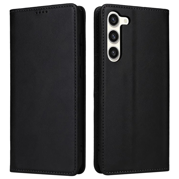 For Samsung Galaxy S23+ Case RFID Blocking Leather Wallet Flip Phone Cover