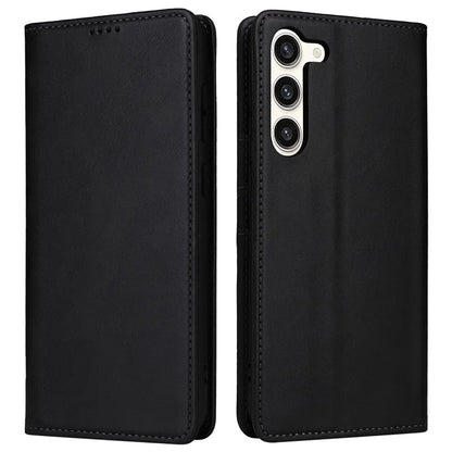 For Samsung Galaxy S23+ Case RFID Blocking Leather Wallet Flip Phone Cover