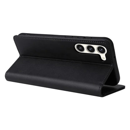 For Samsung Galaxy S23+ Case RFID Blocking Leather Wallet Flip Phone Cover