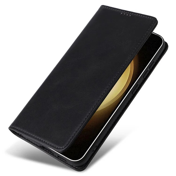 For Samsung Galaxy S23+ Case RFID Blocking Leather Wallet Flip Phone Cover