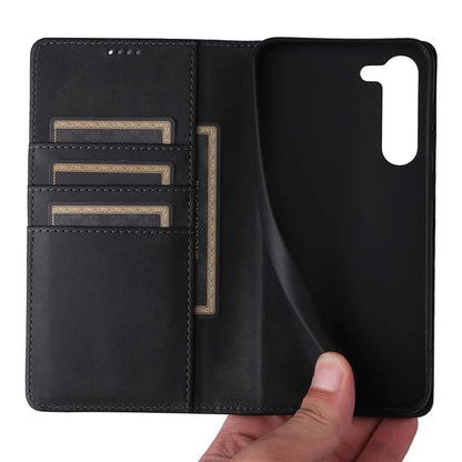 For Samsung Galaxy S23+ Case RFID Blocking Leather Wallet Flip Phone Cover