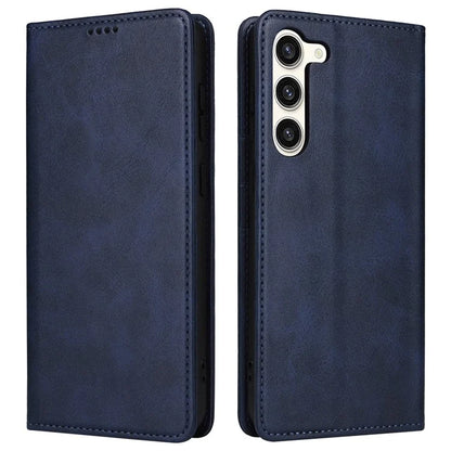 For Samsung Galaxy S23+ Case RFID Blocking Leather Wallet Flip Phone Cover