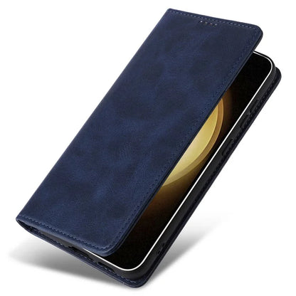 For Samsung Galaxy S23+ Case RFID Blocking Leather Wallet Flip Phone Cover