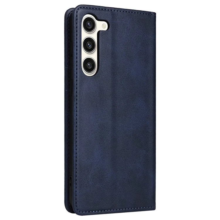 For Samsung Galaxy S23+ Case RFID Blocking Leather Wallet Flip Phone Cover