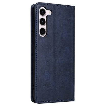 For Samsung Galaxy S23 Case RFID Blocking PU Leather Wallet Stand Phone Cover