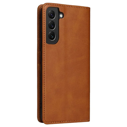 For Samsung Galaxy S22+ 5G Leather Case RFID Blocking Wallet Phone Cover