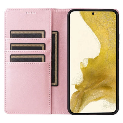 For Samsung Galaxy S22+ 5G Leather Case RFID Blocking Wallet Phone Cover