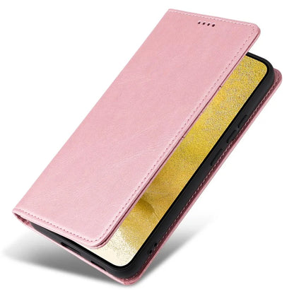 For Samsung Galaxy S22+ 5G Leather Case RFID Blocking Wallet Phone Cover