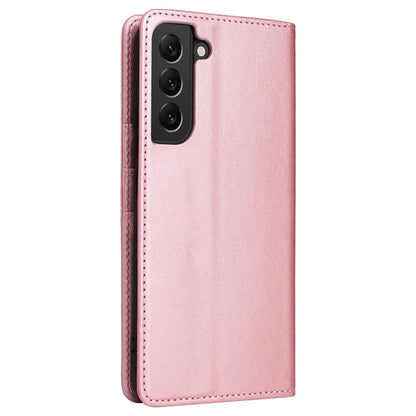 For Samsung Galaxy S22+ 5G Leather Case RFID Blocking Wallet Phone Cover