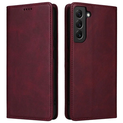 For Samsung Galaxy S22+ 5G Leather Case RFID Blocking Wallet Phone Cover