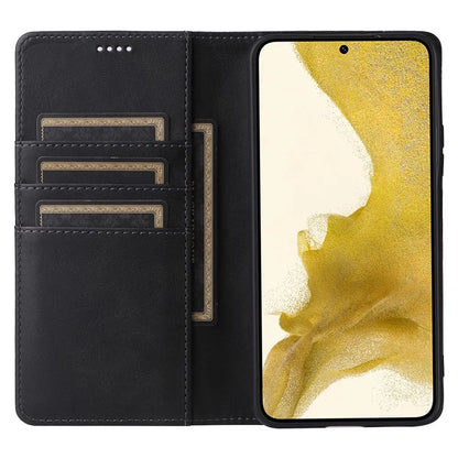 For Samsung Galaxy S22+ 5G Leather Case RFID Blocking Wallet Phone Cover