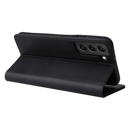 For Samsung Galaxy S22+ 5G Leather Case RFID Blocking Wallet Phone Cover