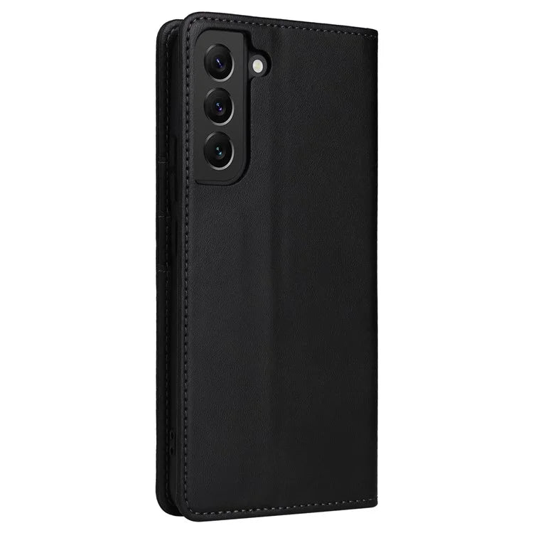 For Samsung Galaxy S22+ 5G Leather Case RFID Blocking Wallet Phone Cover