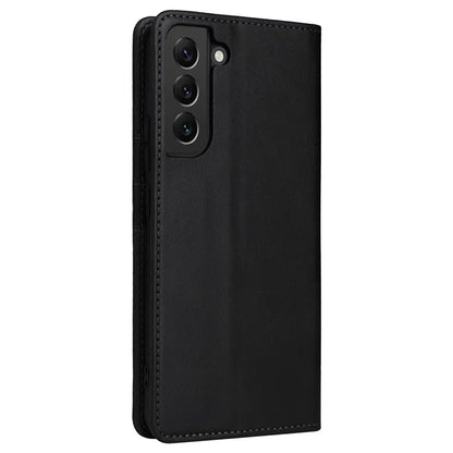 For Samsung Galaxy S22+ 5G Leather Case RFID Blocking Wallet Phone Cover