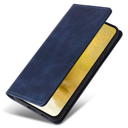 For Samsung Galaxy S22+ 5G Leather Case RFID Blocking Wallet Phone Cover